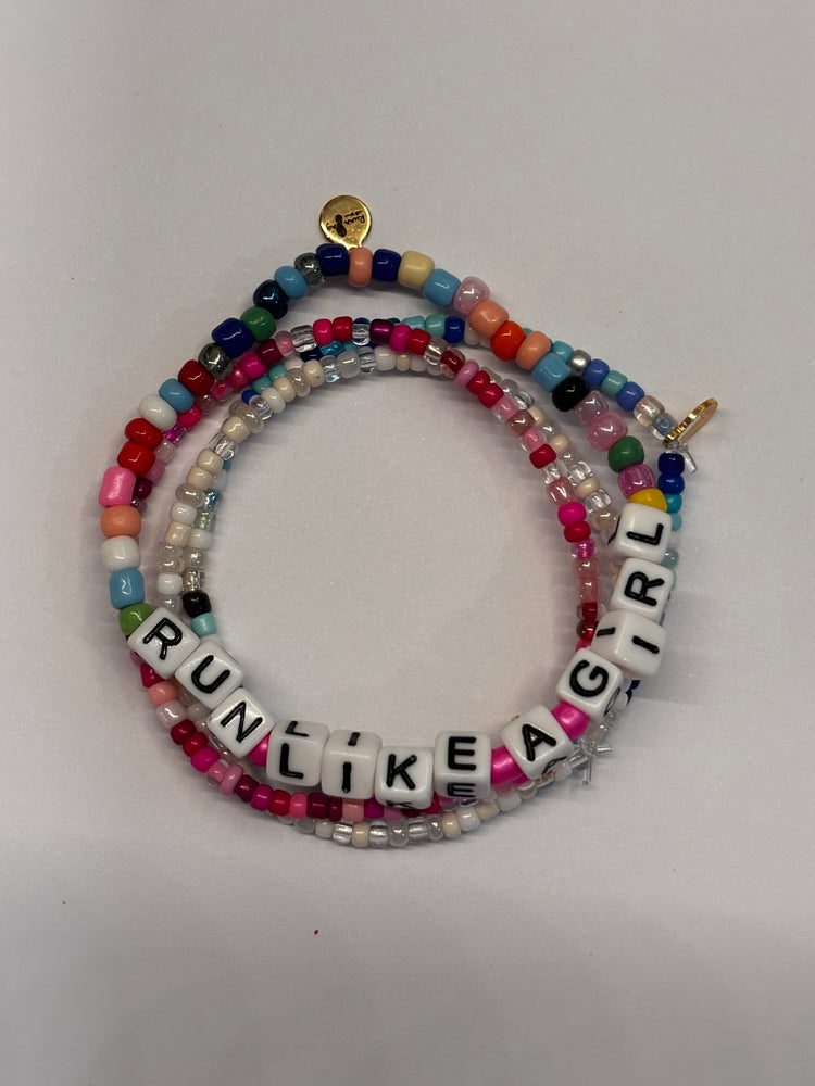 Run Like a Girl Set (4 Bracelets)