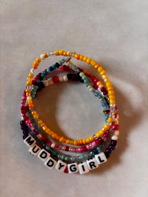 Muddy Girl (4 bracelets)