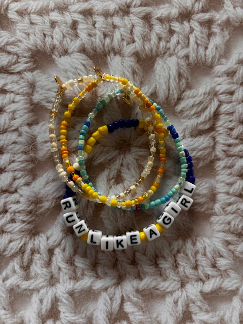 Run Like a Girl Bracelet Set (4)