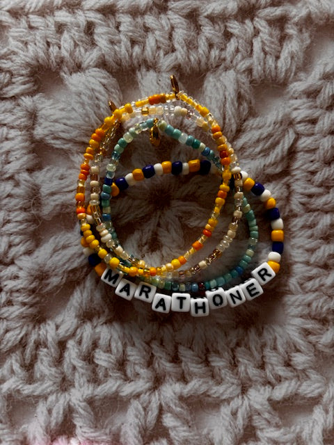 Marathoner Bracelet Set (4 Bracelets)